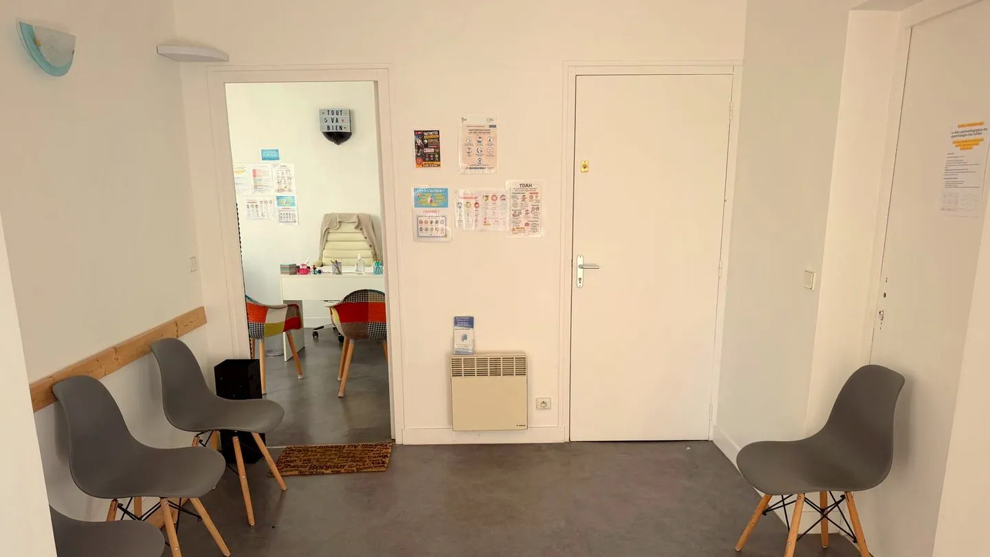 L’entrée du cabinet